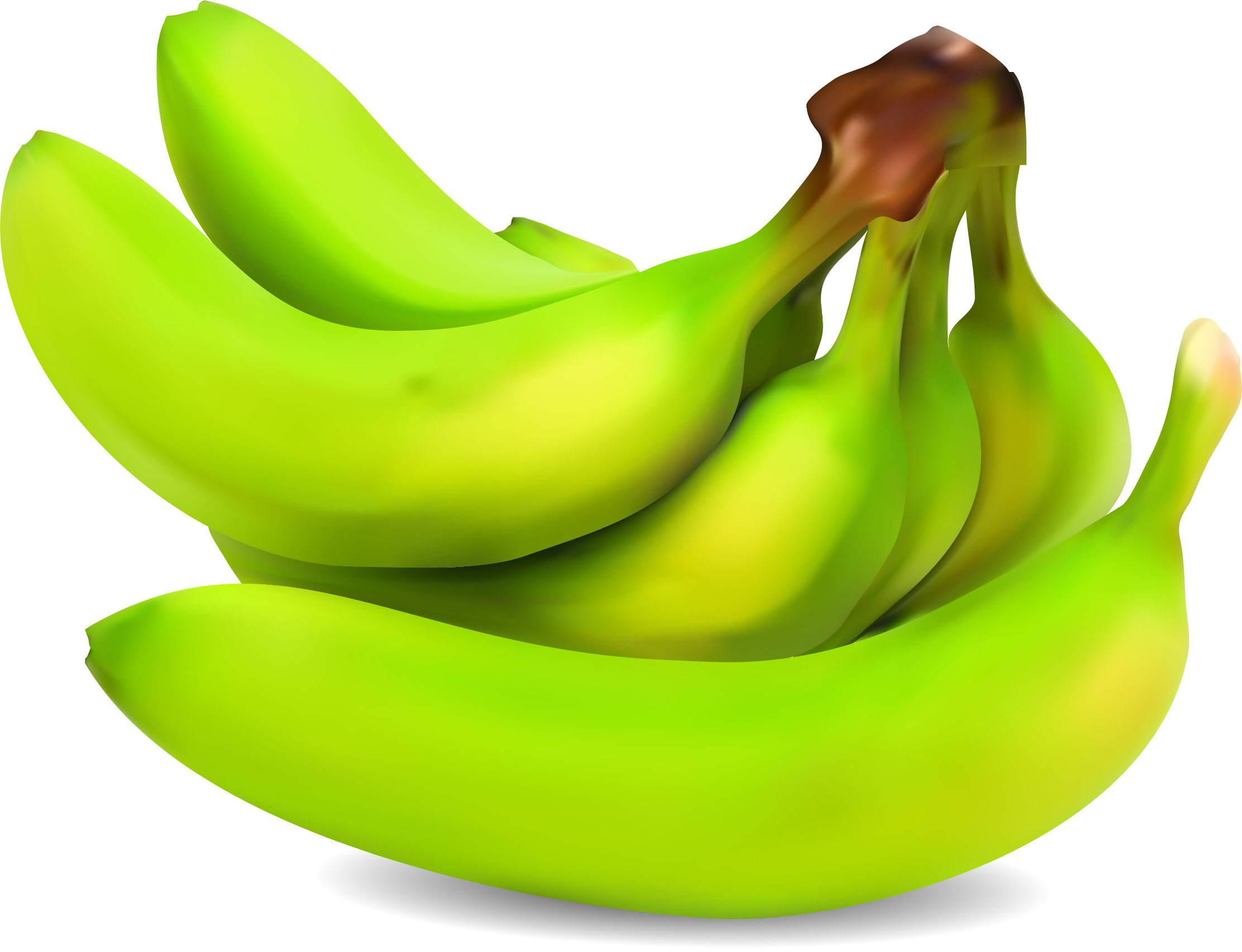 —Pngtree—green banana illustration vector_9056271